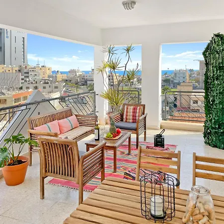 2br Seaview Penthouse In Center アパート *
